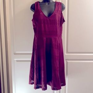 Jennifer Lopez Dress Burgundy